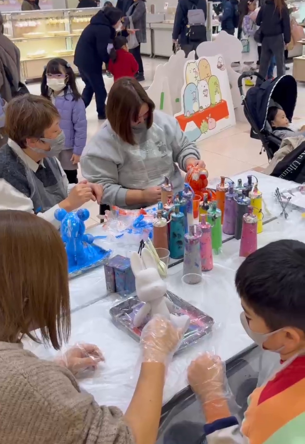 【ながの東急百貨店】ラクガキアートワークショップ