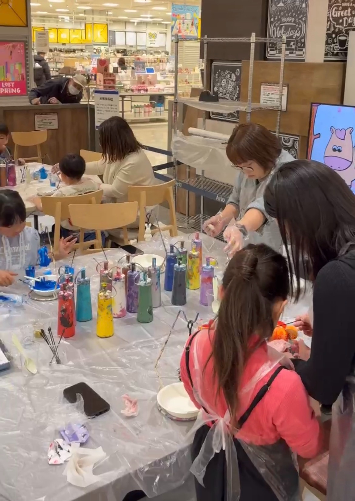 【アリオ亀有】ラクガキアートワークショップ