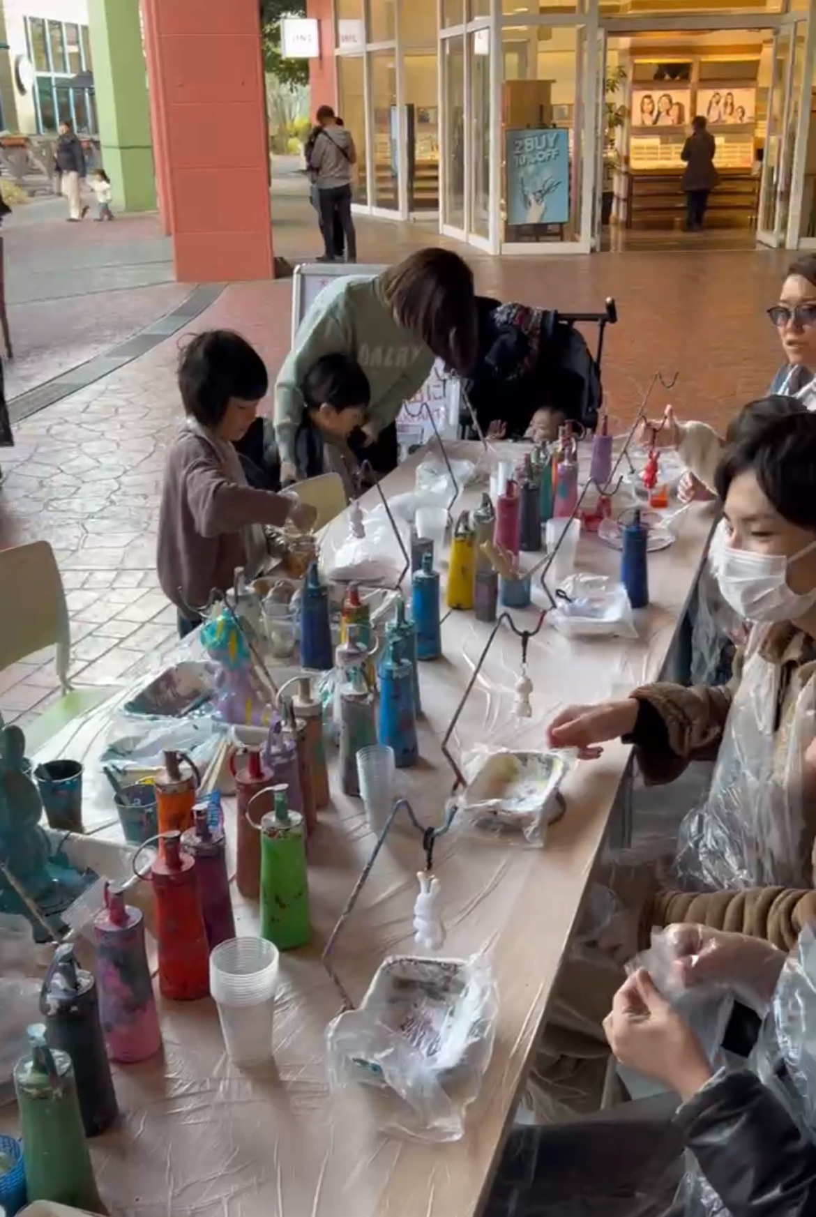 【パークプレイス大分】ラクガキアートワークショップ